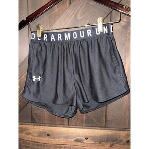 Under‎ Armour Play Up 3.0 Woman's XS Running Shorts Black Lightweight